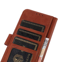 Funda para teléfono de cuero con textura de ...