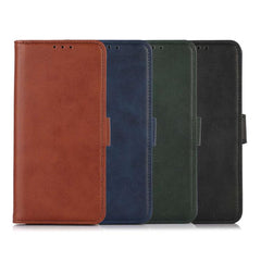 Funda para teléfono de cuero con textura de ...