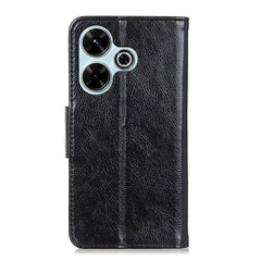 Funda para teléfono de cuero con tapa horizo...