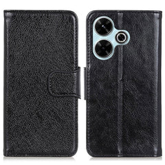 Funda para teléfono de cuero con tapa horizo...