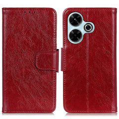 Funda para teléfono de cuero con tapa horizo...