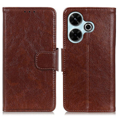 Funda para teléfono de cuero con tapa horizo...