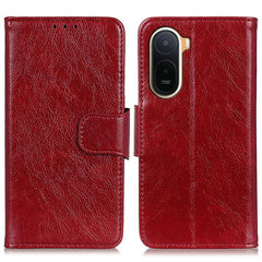 Funda para teléfono de cuero con tapa horizo...