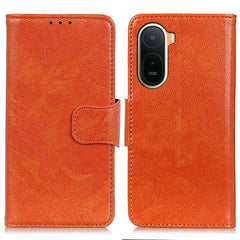 Funda para teléfono de cuero con tapa horizo...