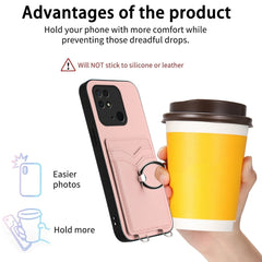 Estuche para teléfono con tarjetero y anillo...