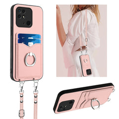 Estuche para teléfono con tarjetero y anillo...