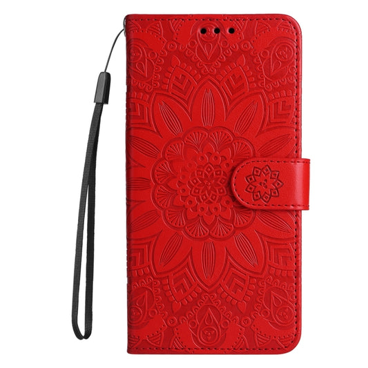 Funda para teléfono de piel con girasoles en...