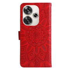 Funda para teléfono de piel con girasoles en...