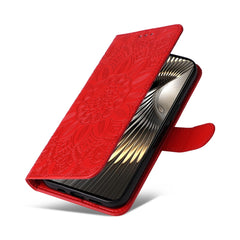 Funda para teléfono de piel con girasoles en...