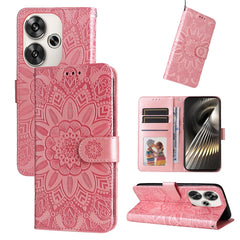 Funda para teléfono de piel con girasoles en...