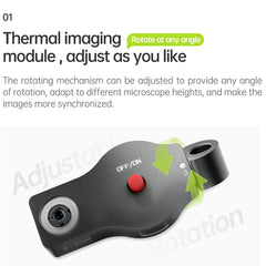 Mega-Idea Super IR Cam Mini microscopio cáma...