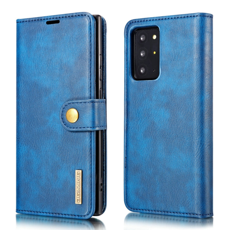 DG.MING Crazy Horse Texture Flip Estuche de ...
