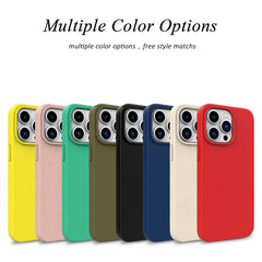 Funda de TPU para teléfono con paja de trigo...