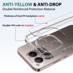 Caja de teléfono de acrílico TPU resistente ...
