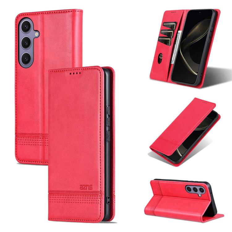 AZNS Funda para teléfono de cuero con tapa m...
