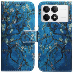 Funda de teléfono de cuero con tapa y dibujo...