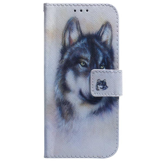 Funda de teléfono de cuero con tapa y dibujo...