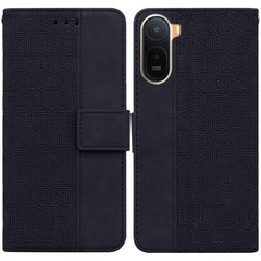 Funda para teléfono de cuero con relieve geo...