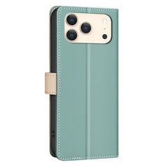 Funda de teléfono de cuero antirrobo RFID a ...