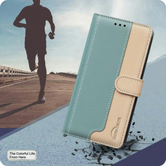 Funda de teléfono de cuero antirrobo RFID a ...