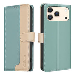 Funda de teléfono de cuero antirrobo RFID a ...
