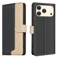 Funda de teléfono de cuero antirrobo RFID a ...