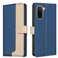 Funda de teléfono de cuero antirrobo RFID a ...