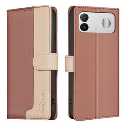 Funda de teléfono de cuero antirrobo RFID a ...