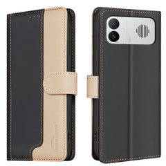 Funda de teléfono de cuero antirrobo RFID a ...