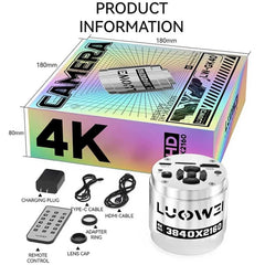 Cámara microscópica Luowei LW-GK40 UHD 4K co...