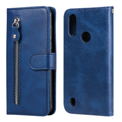 Funda de cuero con tapa horizontal y cremall...