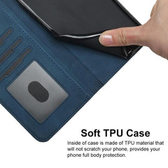 Funda de teléfono de cuero con tapa y sensac...