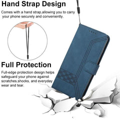 Funda de teléfono de cuero con tapa y sensac...