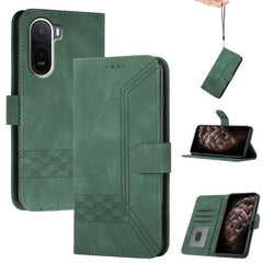 Funda de teléfono de cuero con tapa y sensac...