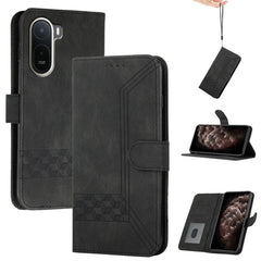 Funda de teléfono de cuero con tapa y sensac...
