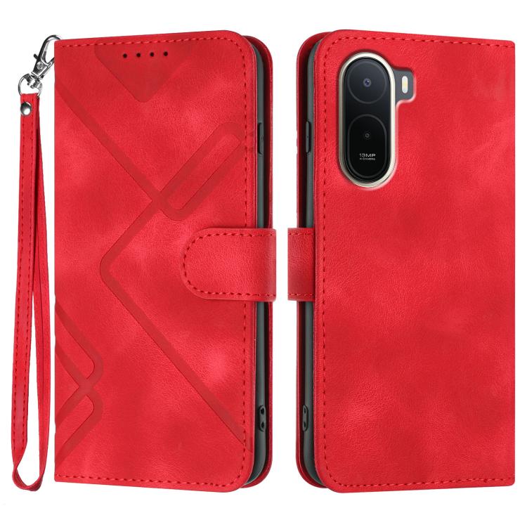 Funda de teléfono de cuero con sensación de ...