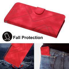 Funda de teléfono de cuero con sensación de ...