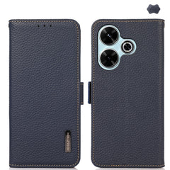 KHAZNEH Funda para teléfono RFID de cuero ge...