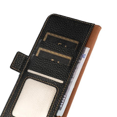 KHAZNEH Funda para teléfono RFID de cuero ge...