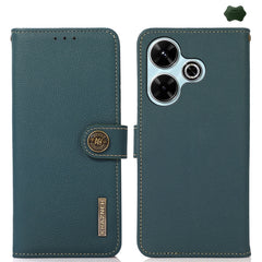 Funda para teléfono de cuero genuino con tex...