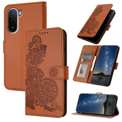 Funda de cuero con tapa para teléfono con re...