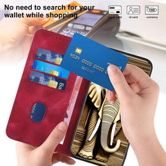 YX0060 Funda de cuero para teléfono con dise...