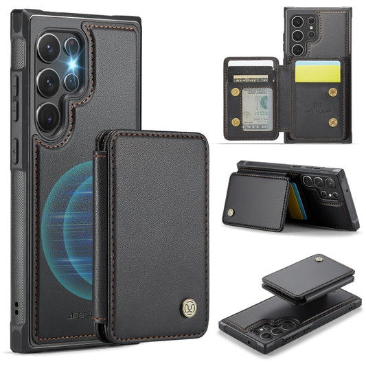 JEEHOOD J05 Funda de teléfono de cuero RFID ...