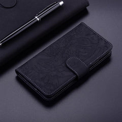 Funda de cuero con tapa para teléfono con es...