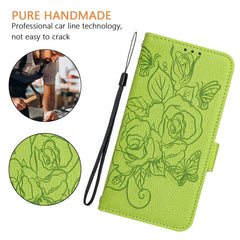 Funda de cuero antirrobo para teléfono con R...