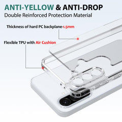 Caja de teléfono de acrílico TPU resistente ...