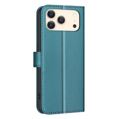 Funda para teléfono de cuero con textura cua...