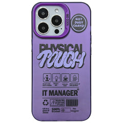 Estuche para teléfono esmerilado de doble ca...