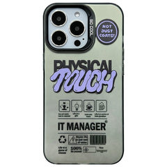 Estuche para teléfono esmerilado de doble ca...