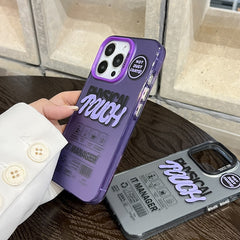 Estuche para teléfono esmerilado de doble ca...